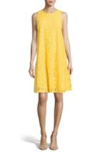 Women's Eci Lace A-line Dress - Yellow