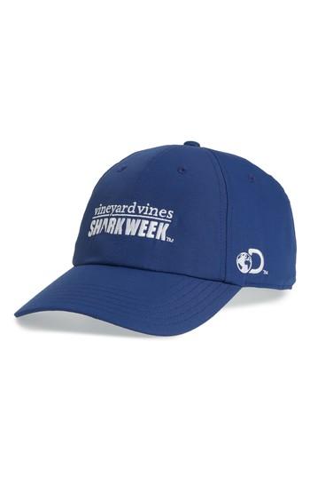 Men's Vineyard Vines X Shark Week(tm) Performance Baseball Cap - Blue