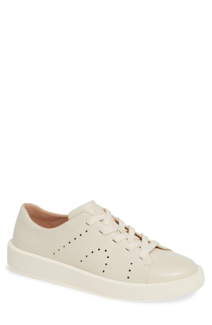 Men's Camper Perforated Leather Sneaker Us / 40eu - Beige