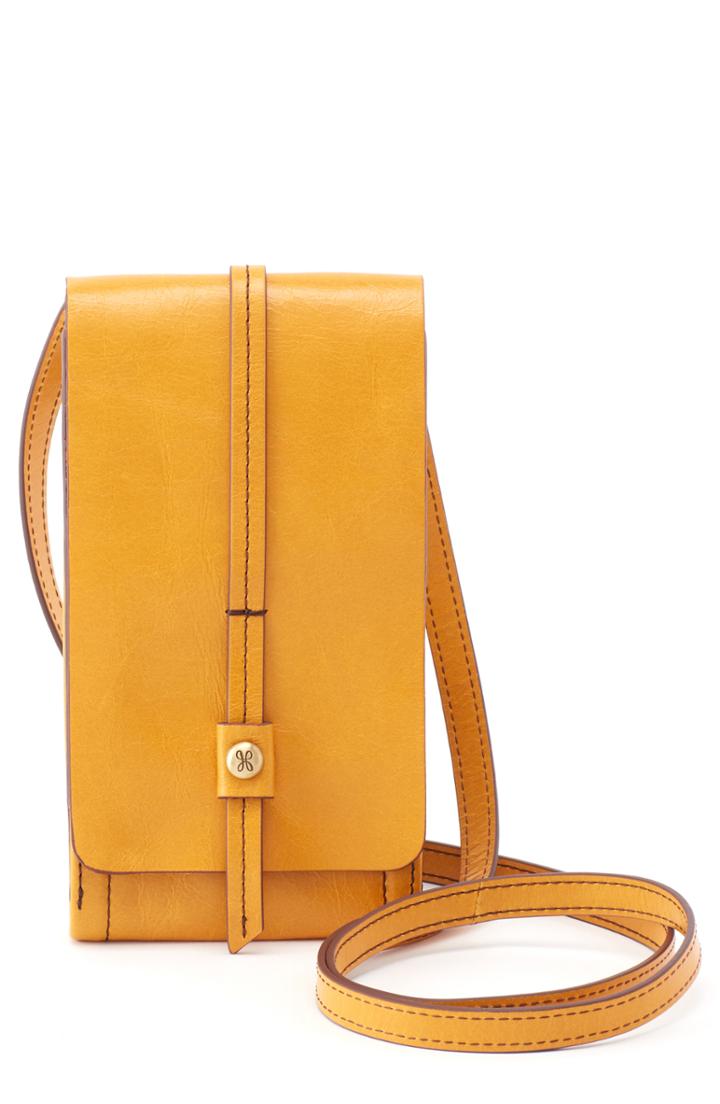 Hobo Token Smartphone Crossbody Bag - Yellow