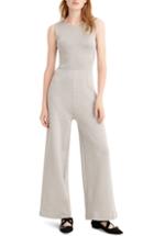 Women's J.crew Sleeveless Lurex Jumpsuit With Velvet Tie - Metallic