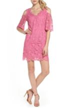 Women's Kobi Halperin Edna Cold Shoulder Lace Dress - Pink