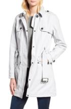 Women's Barbour Tobermory Waterproof Belted Jacket Us / 8 Uk - White