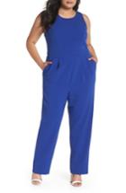 Women's 1901 Bow Back Jumpsuit (similar To 22w) - Blue