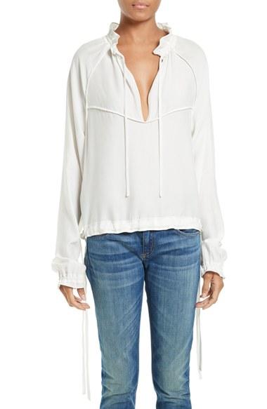 Women's Rag & Bone Bennett Silk Top