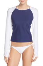 Women's Mott 50 Long Sleeve Rashguard - Blue