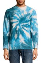 Men's Champion Reverse Weave Tie Dye T-shirt - Blue