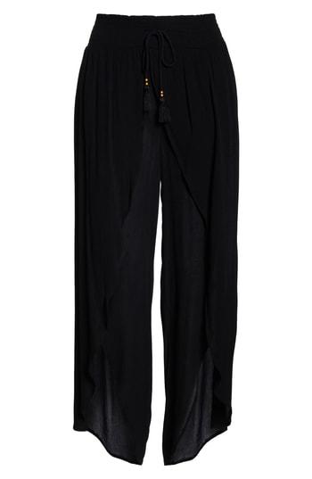 Women's Chelsea28 Gauze Cover-up Pants - Black