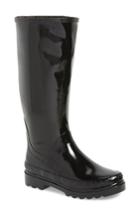 Women's Michael Michael Kors Baxter Knee High Rain Boot M - Black