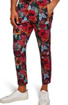 Men's Topshop Floral Jogger Pants 34 - Red