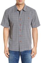 Men's Quiksilver Waterman Collection 'crow's Nest' Fit Plaid Sport Shirt
