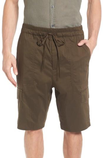 Men's Vince Drawstring Utility Shorts - Green