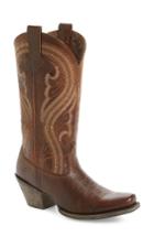 Women's Ariat Lively Western Boot M - Brown