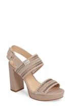 Women's Vince Camuto Jazelle Slingback Platform Sandal M - Beige