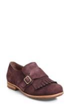 Women's Kork-ease Bailee Kiltie Monk Strap Shoe .5 M - Red