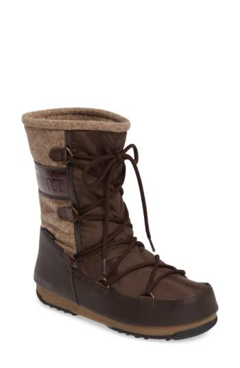 Women's Tecnica Vienna Waterproof Moon Boot Eu - Brown