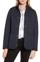 Women's Barbour Combe Polarquilt Jacket Us / 10 Uk - Blue