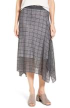 Women's Nic+zoe Elegance Asymmetrical Skirt - Grey