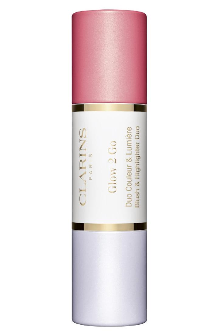 Clarins Glow 2 Go 2-in-1 Blush & Highlighter - Holographic