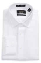 Men's Nordstrom Men's Shop Smartcare(tm) Traditional Fit Solid Dress Shirt .5 33 - White