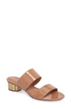 Women's Salvatore Ferragamo Belluno Double Band Slide Sandal B - Pink