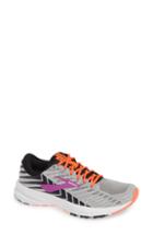 Women's Brooks Launch 6 Running Shoe B - Grey