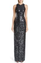 Women's Galvan Sequin Racerback Gown Us / 42 Fr - Blue