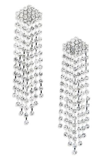 Women's Natasha Crystal Chandelier Earrings