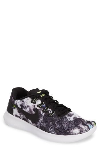 Men's Nike Free Rn 2 Solstice Running Shoe M - Black