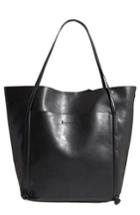 Sole Society Harley Faux Leather Tote - Black