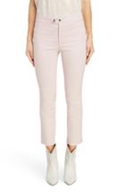 Women's Isabel Marant Snap Detail Cotton Blend Pants Us / 36 Fr - Pink