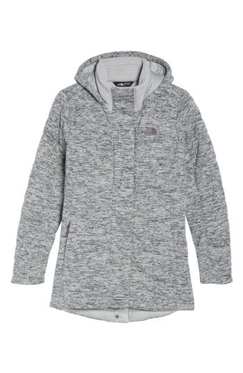 Women's The North Face Indi Fleece Jacket - Grey