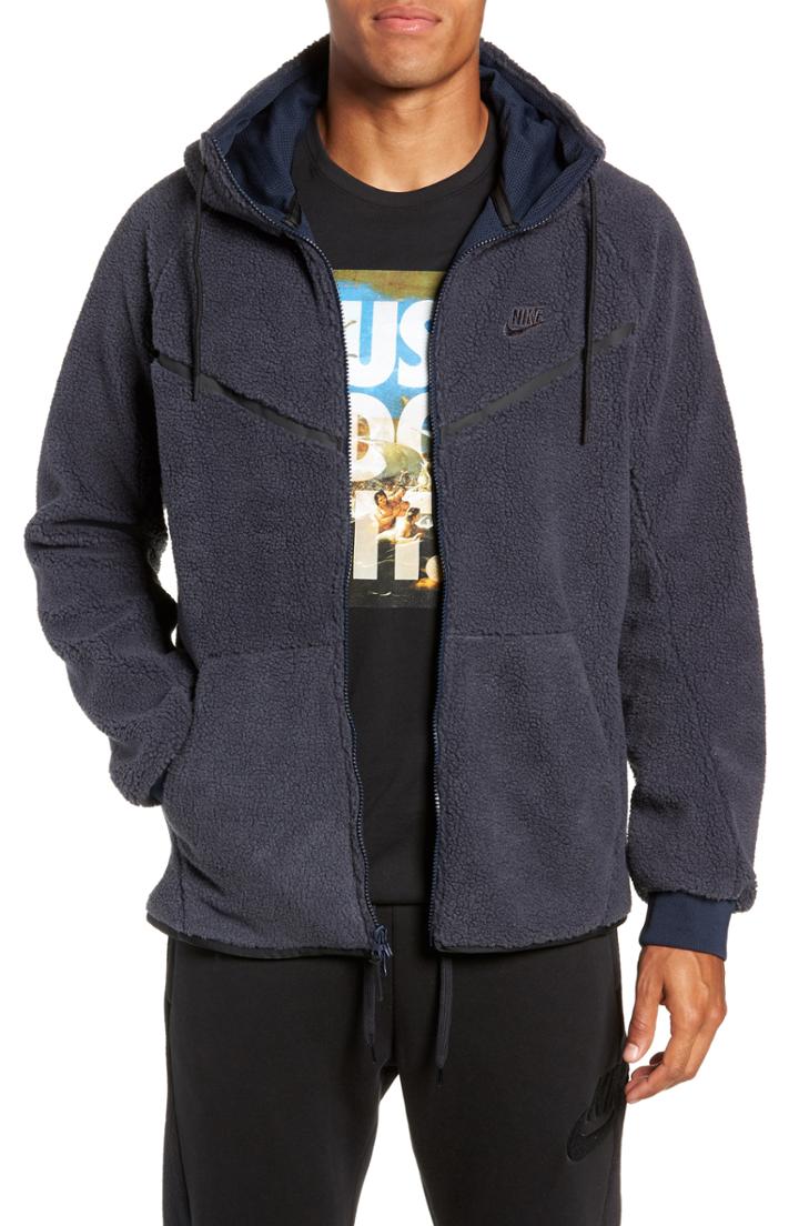 Men's Nike Tech Icon Fleece Zip Hoodie R - Blue
