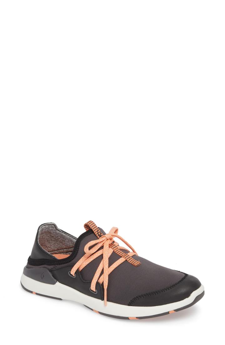 Women's Olukai Miki Li Convertible Sneaker .5 M - Black
