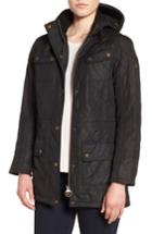 Women's Barbour 'arrow' Quilted Anorak Us / 12 Uk - Black