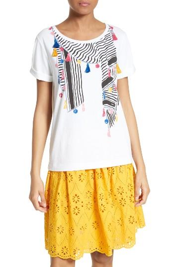 Women's Kate Spade New York Berber Stripe Scarf Tee
