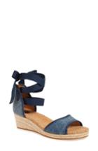 Women's Ugg Amell Ankle Wrap Sandal .5 M - Blue