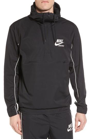 Men's Nike Nsw Archive Anorak - Black