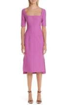 Women's Badgley Mischka Double Face Wool Blend Blazer - Grey