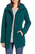 Women's The North Face Ancha Hooded Waterproof Parka - Green