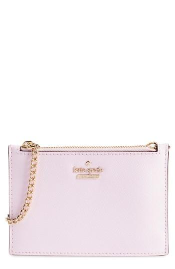 Kate Spade New York Cameron Street Caroline Leather Zip Pouch - Pink