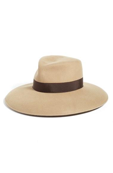 Women's Eric Javits Camille Wool Floppy Hat - Beige