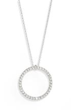 Women's Roberto Coin Diamond Circle Pendant Necklace