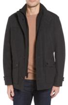 Men's Reaction Kenneth Cole Button Front Coat, Size - Grey