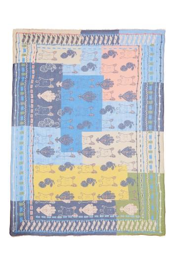 Women's Yigal Azrouel Bulldog Print Modal & Cashmere Scarf