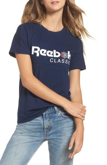 Women's Reebok Classic Tee - Blue