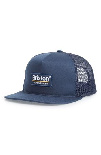 Men's Brixton Mesh Back Cap - Blue