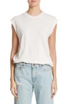 Women's Simon Miller Canton Slub Cotton Tee - White