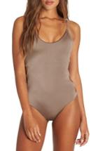 Women's Billabong Sol Searcher One-piece Swimsuit - Grey