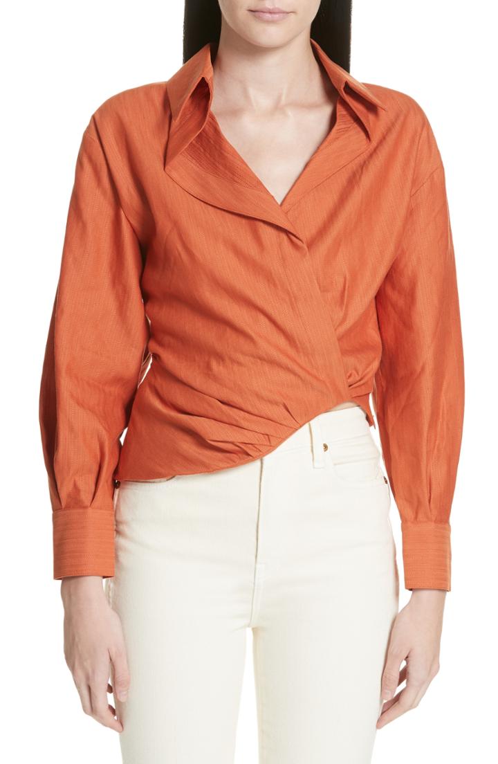 Women's Jacquemus Sabah Blouse Us / 38 Fr - Ivory